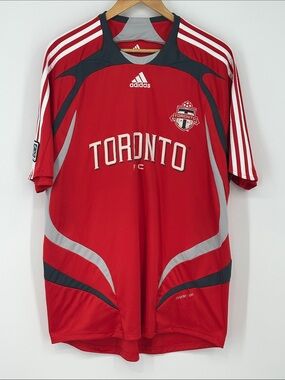 Adidas Red Toronto FC 2007 Men's Soccer Jersey - #9 Danny Dichio, Size XL